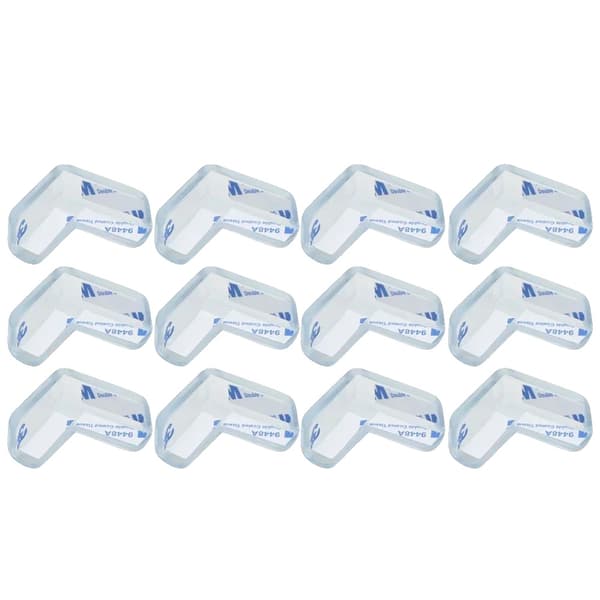 Bordshörnskydd, Klar Design, Säkerhetsdämpning,12PCS L Formad