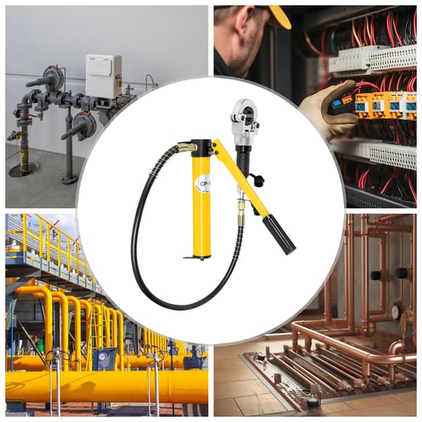 Hydraulisk Kramverktyg, V-formade & TH-formade Stansar, Hög Kompressionskraft,Apelsin