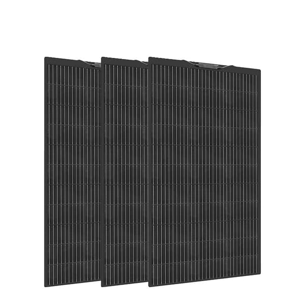 Solpanel, Flexibel Design, Effektiv Energiutvinning,3PCS F100W
