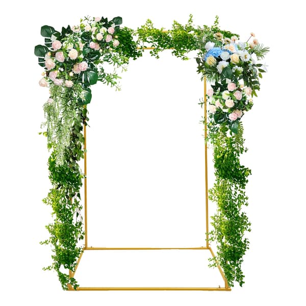 Blomsterställning, Robust Stålstruktur, Elegant Rektangulär Design,XXL