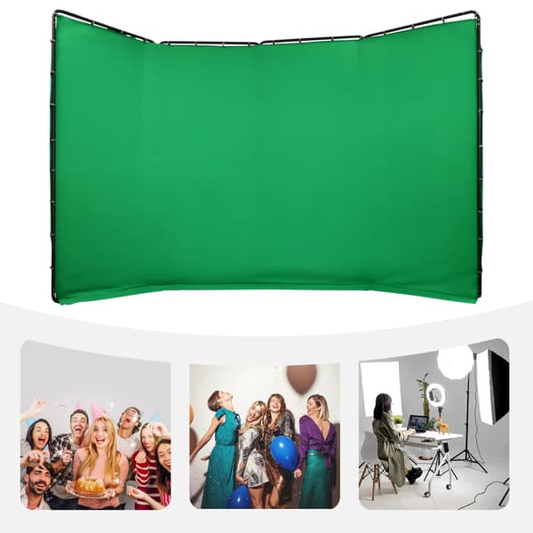 Fotografi Baggrund, Justerbar Ramme, Robust Design,grøn