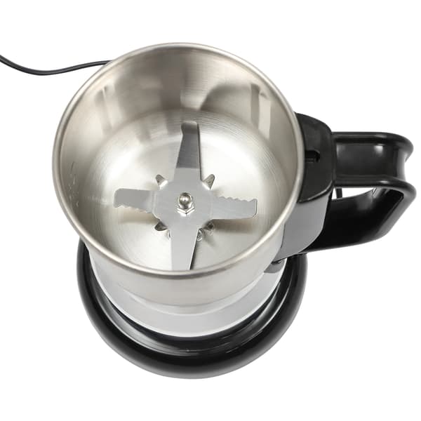 Elektrisk Kaffekvarn, Hög Hastighet, Hållbart Rostfritt Stål,Silver