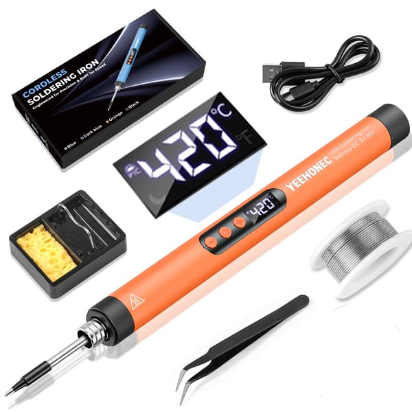 Loddekolbe, LCD-skærm, Dual-Mode Drift,orange