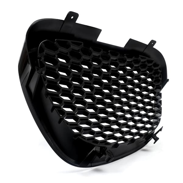 Front Bumper Gitter, Honningkage Design, Direkte Erstatning,Glans Sort