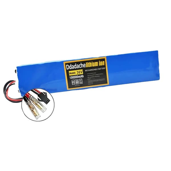 Batteripack, 100Ah kapacitet, Smart BMS-skydd,lanmi  Bullet-SM