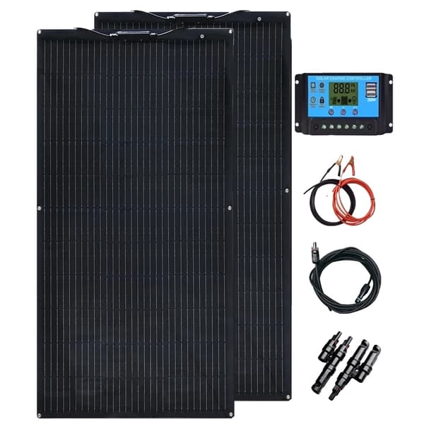 Solpaneler, Høj Effektivitet, Fleksibelt Design,12V 240W solarkit-B
