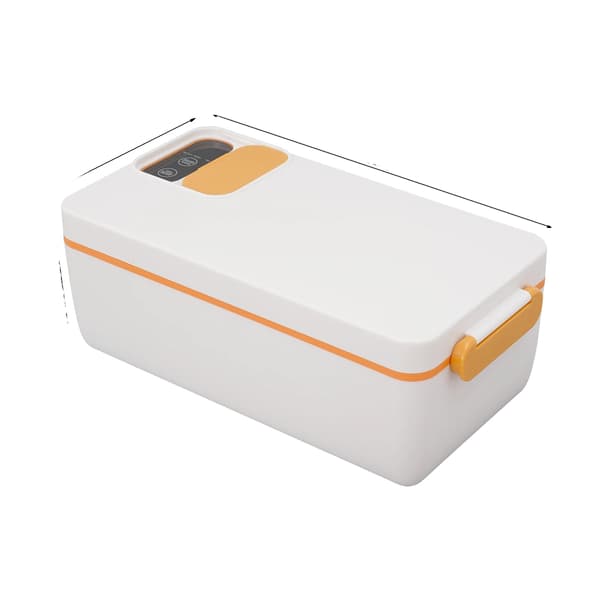 Värmelunchlåda, Hållbar Design, Snabb Måltidsuppvärmning,Orange