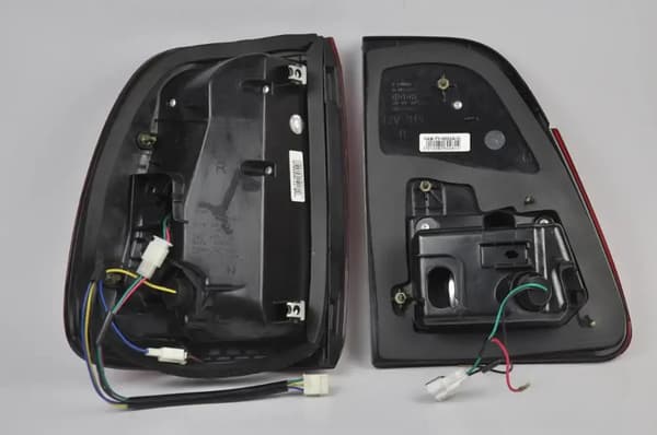Baglygtesamling, LED-belysning, Nem installation,KOLD HVID