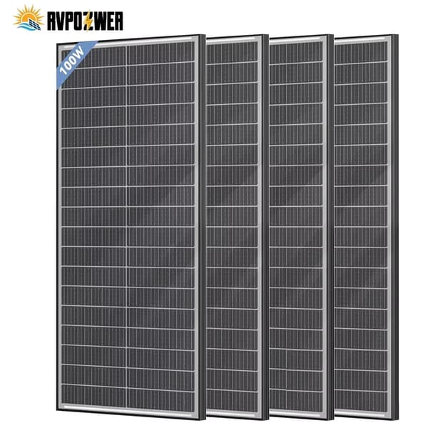 Aurinkopaneeli, 18BB Mono Solut, Korkean Tehon Moduuli,100W 4Kpl