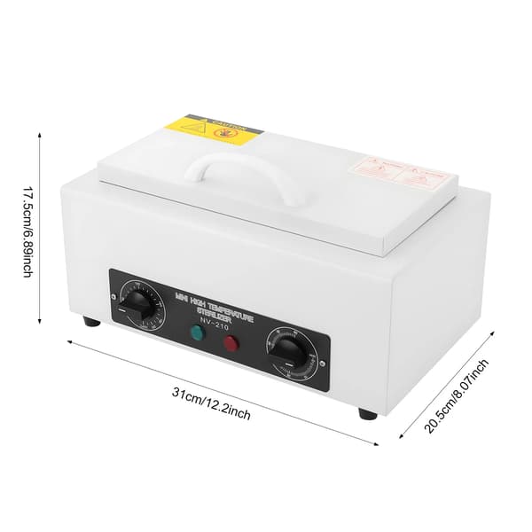 Torrvärme Sterilisator, Högtemperatur Desinfektion, Timerfunktion,VIT, M