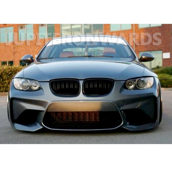Frontgitter, Passer til luksus coupe-modeller E92 E93, Holdbar ABS-konstruktion,Glansfuld Sort