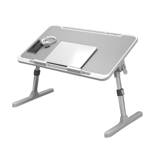 Bærbar Computerbord, Justerbar Højde, Ergonomisk Design,LYS GRÅ