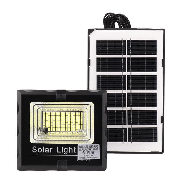 Solcellelampe, Vandtæt Design, Energi Effektiv,170 LED