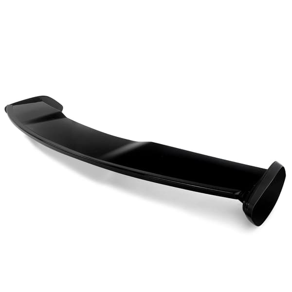 Bagvinge, ABS-plast, aerodynamisk design,Glansende Sort