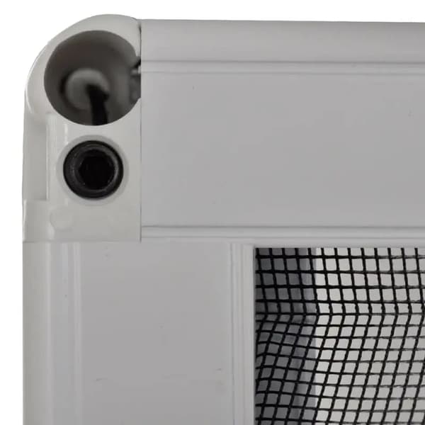 Insektnet, Glasfiber Materiale, Magnetisk Lås,Sort