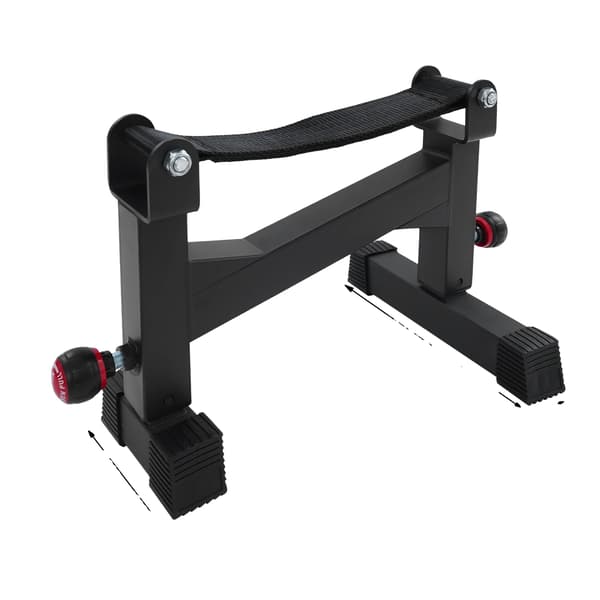 Marklyft Jack Ställ, Tungt Rack för Styrketräning, Hemmagym Setup,svart
