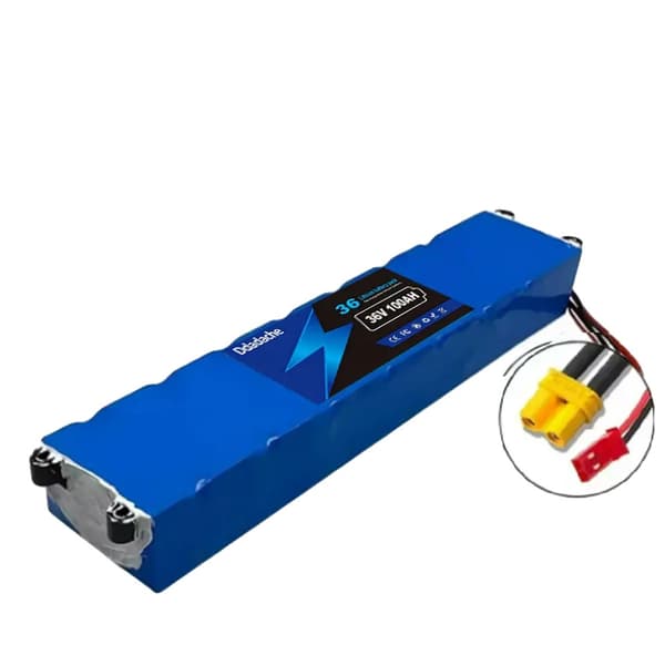 Litiumbatteripack, hög kapacitet 100000mAh, 36V-konfiguration, XT30 JST