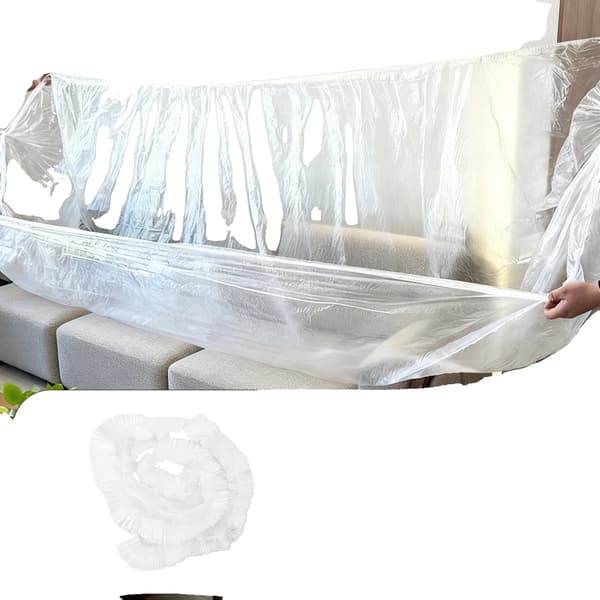 Engångsdammskydd, Vattentålig, Elastisk Dragsko,240x360cm, 4ST