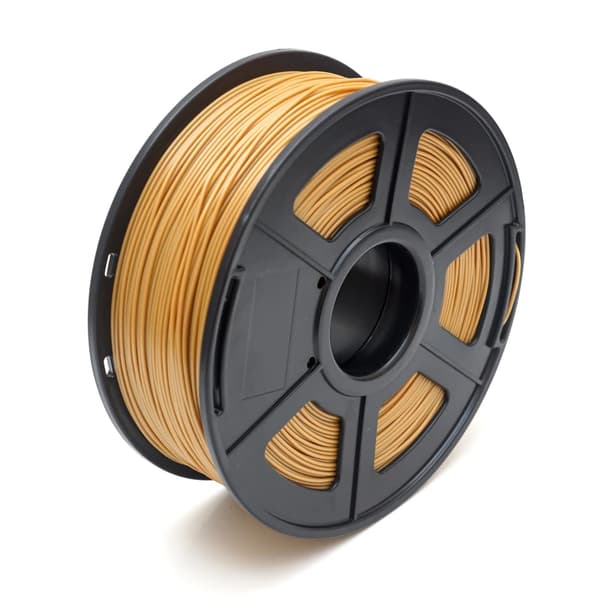 3D-printer filament, ABS-materiale, 1 kg spole,Guld