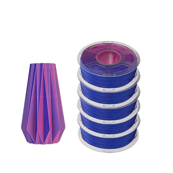 3D-printer filament, PLA-materiale, glat mat finish,DC PLAmatte RD-BL