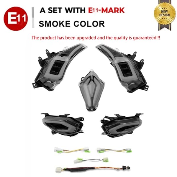 Blinkersljus, E-MARK certifierat, enkel installation,RÖKSET