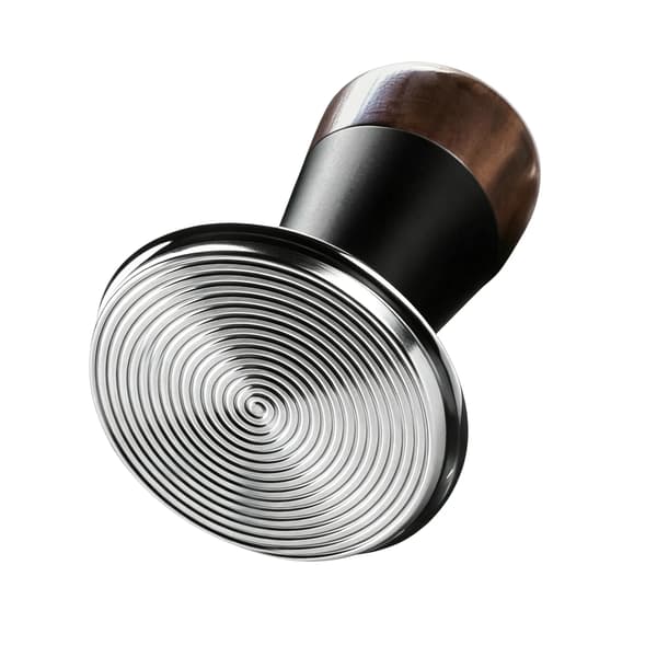 Espresso Tamper, Selvjusterende Design, Bølgebund,sort