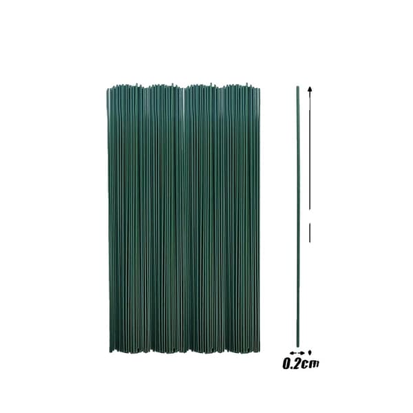 Blomtråd Stjälkar, Flexibelt Järn, DIY Hantverksmaterial,30cm-100st