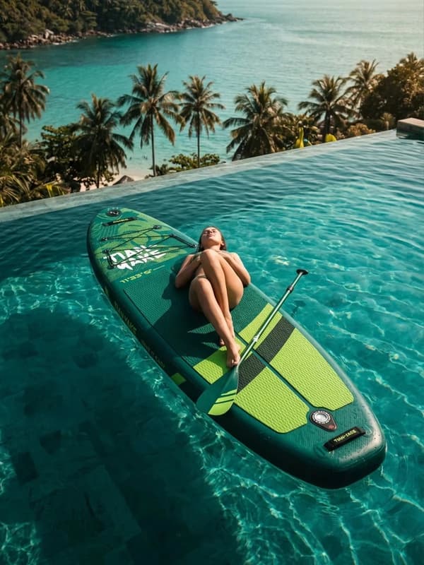 Stand Up Paddle Board, Holdbart Materiale, Komplet Tilbehørssæt,5021531
