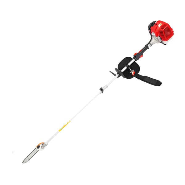 Polesåg, Justerbar Längd, Högpresterande Motor,Röd