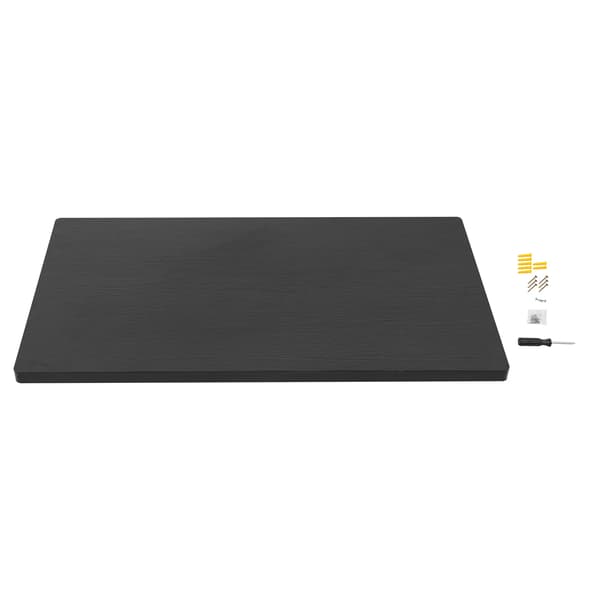 Fällbart Arbetsbord, Platsbesparande Design, Hög Lastkapacitet,svart