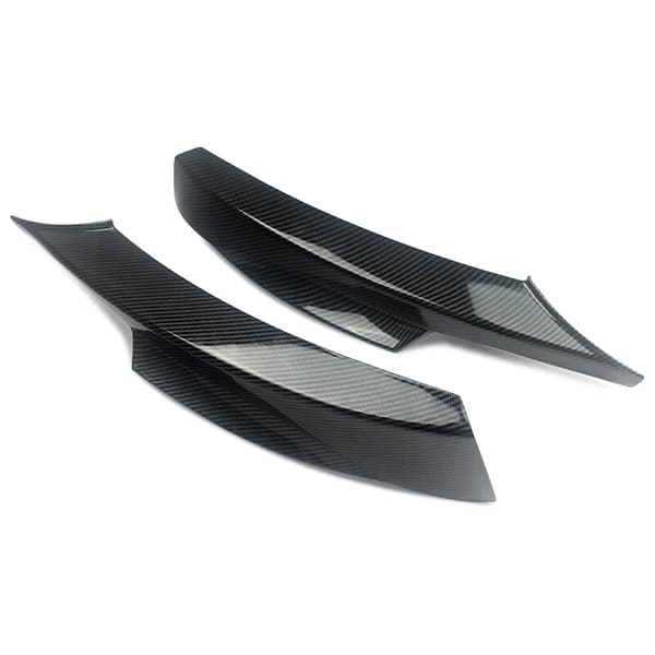 Front Splitter, M Performance Stil, Holdbart ABS Plast,Kulfiberlook