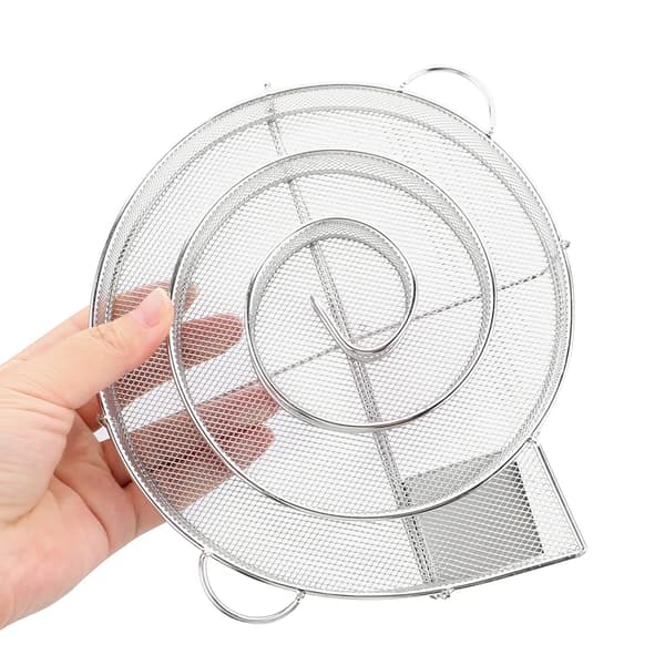 Rökgenerator, Rostfritt Stål, Kompatibel med Kolgrillar,Silver