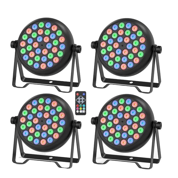 Par Lys, RGB Belysning, Flere Kontroltilstande,sort
