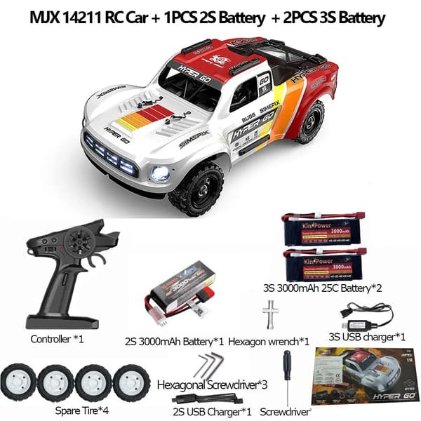 RC Bil, Hög Hastighet, Terrängprestanda,MJX14211 3B