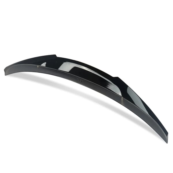 Bakspoiler, ABS-plast, aerodynamisk design,Glansig svart