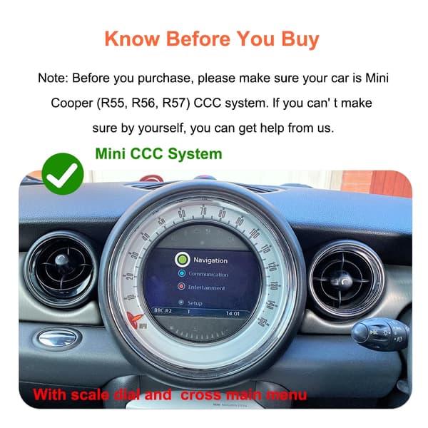 CarPlay Decoder Box, Trådløs Forbindelse, Nem Installation,CCC System