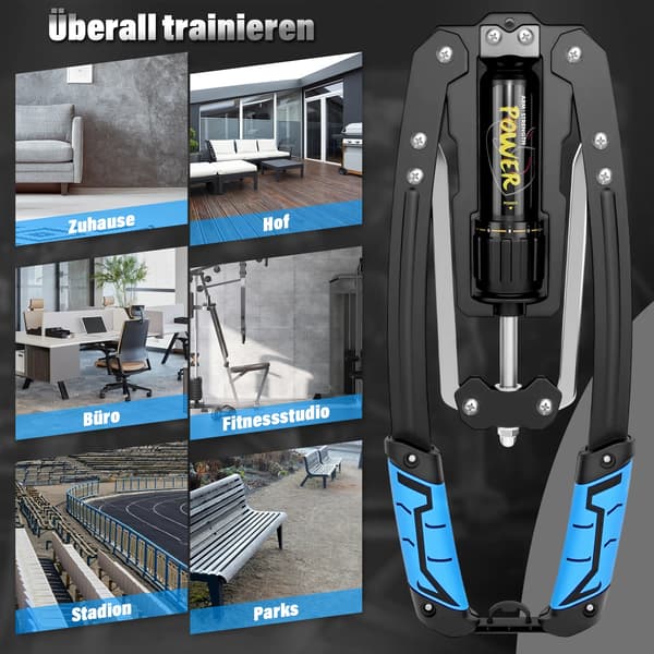 Hydraulisk Armtræner, Justerbar Modstand, Bærbart Design,MULTI