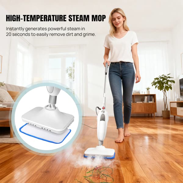 Steameri, Käsikäyttöinen Toiminto, Nopea Kuumeneminen,VALKOINEN