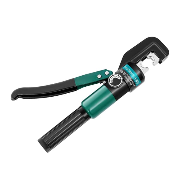 Hydraulisk Crimper, 360° Rotérbart Hoved, 8 Dødsæt,sort