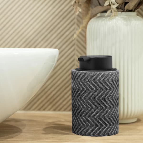Tvålbehållare, Geometrisk Design, Hållbara Material,GRÅ