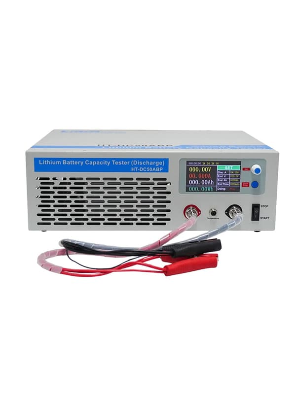 Elektronisk belastningstestare, stöder 5-120V batterier, högprecisionsmätning,120V 50A