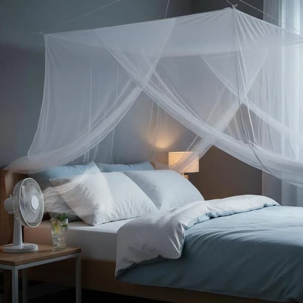 Myggnät, Hållbar Polyester, Lätt Installation,Som bild