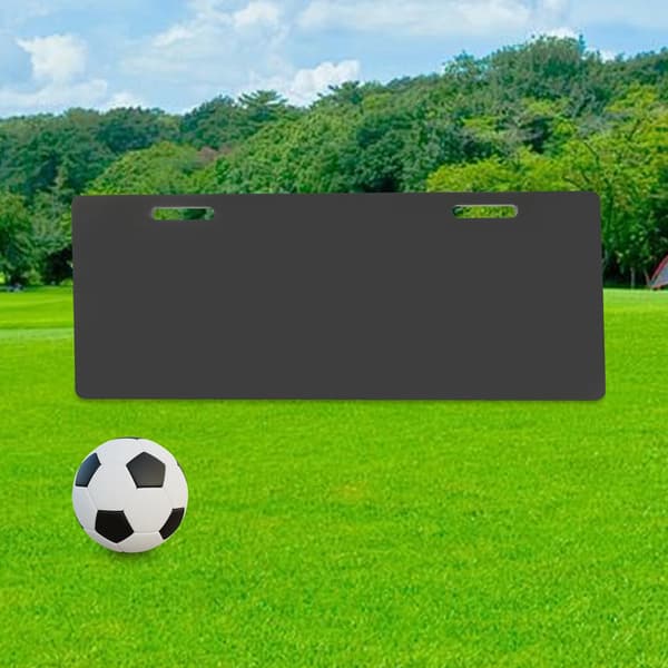 Fodbold Rebounder Board, Holdbare Materialer, Fritstående Design,sort