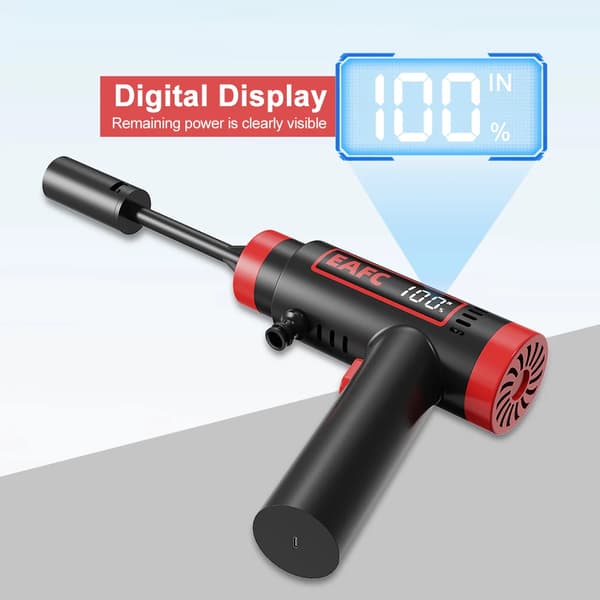 Högtryckssprutpistol, 160W motor, trådlös design, Röd