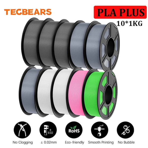 3D-skrivarfilament, PLA Plus, 1,75 mm diameter,PLA PLUS 10MIX05
