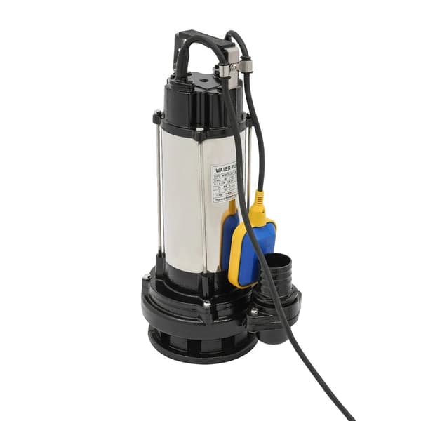 Undervandspumpe, Automatisk Flydeafbryder, Høj Flowhastighed,220V, sort