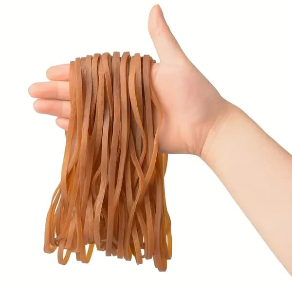 Elastiska Band, Hållbar Gummi, Hög Stretchbarhet,50st-a, 120MM-c, 5mm-a