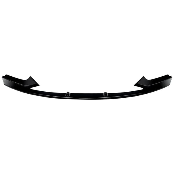 Front Splitter Lip, Skræddersyet Design, Holdbar ABS Konstruktion,glans sort