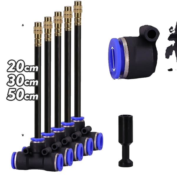Misting Dyse, Justerbare Spraytilstande, Sikker Forbindelse,til 10mm rør, 30cm-a