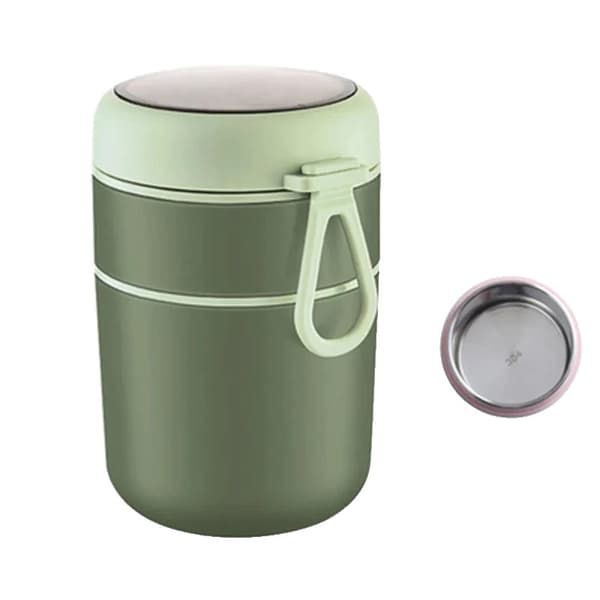 Mattermos, Isolerad Design, Läcksäker Konstruktion,grön710ml